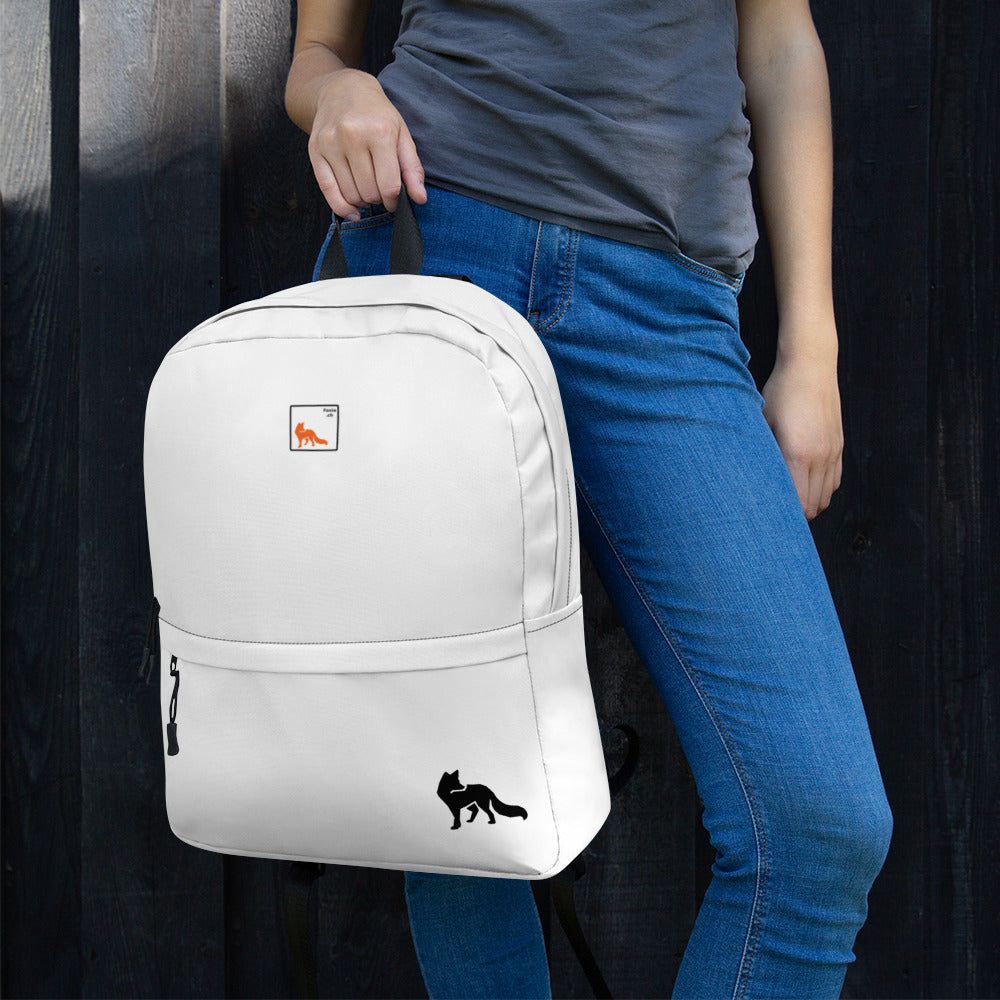 Foxia Backpack with 15" white